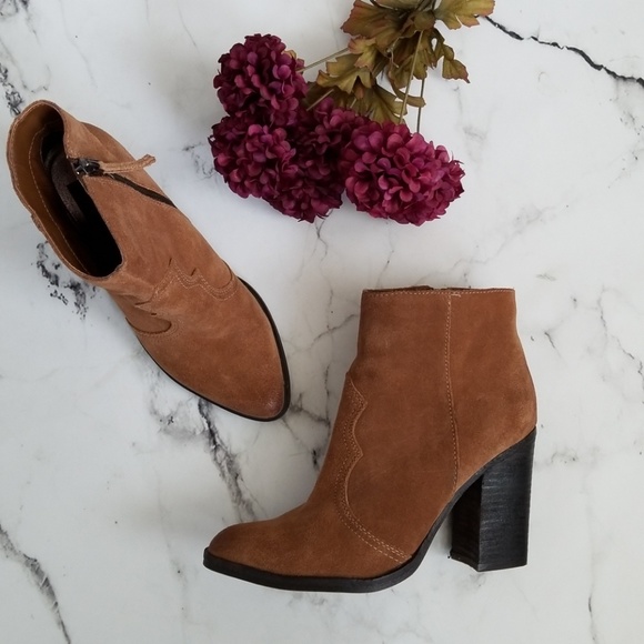 Dolce Vita Shoes - Dolce Vita Brown Caillin Booties